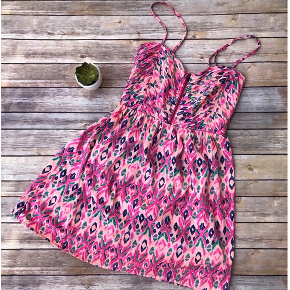 Roxy Dresses & Skirts - ROXY | Shore Thing Dress Tropical Print Stripe